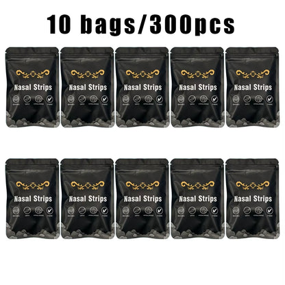 Enhanced Sports Nasal Strips - Available in 30, 90, 150, and 300 PCS - Breathable and Comfortable Sleep Aid - Non-Invasive Anti-Snoring Nose Patches