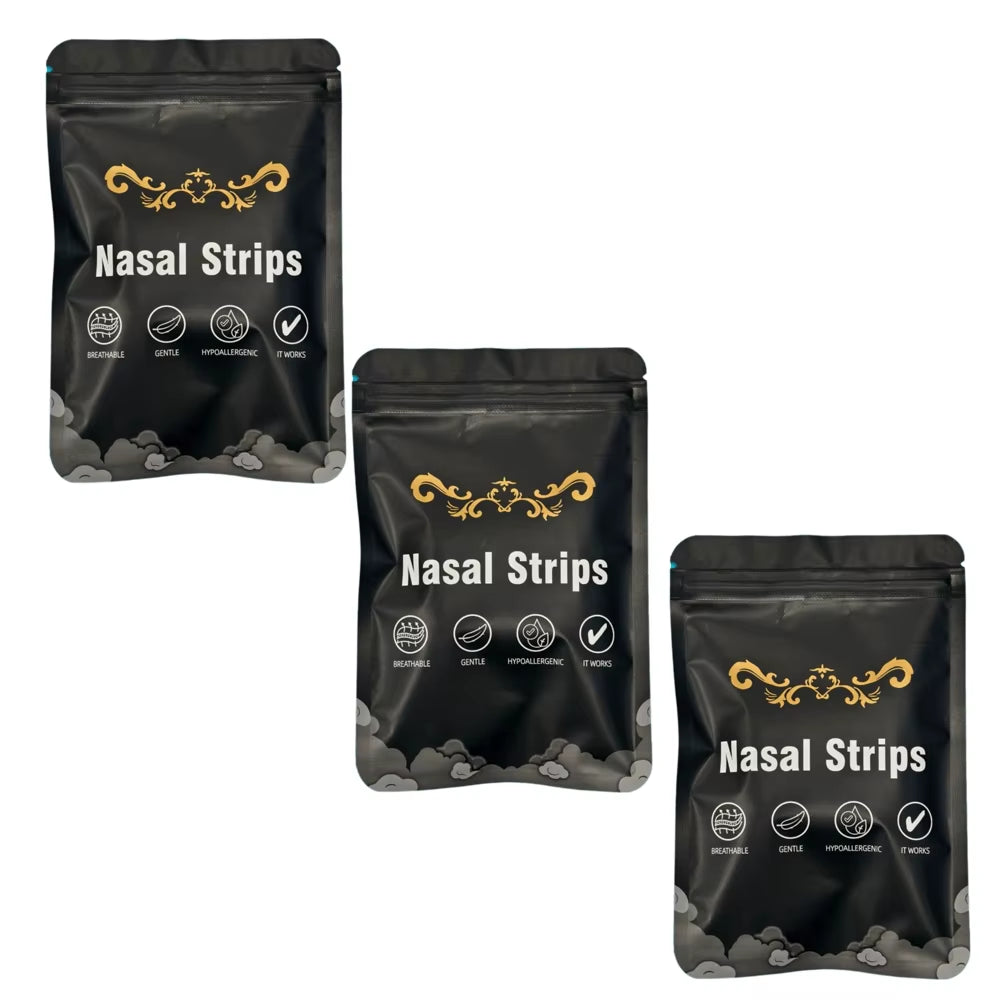 Enhanced Sports Nasal Strips - Available in 30, 90, 150, and 300 PCS - Breathable and Comfortable Sleep Aid - Non-Invasive Anti-Snoring Nose Patches