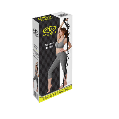 Resistance Stretch Strap with Multiple Hand Grips for Recovery Exercises